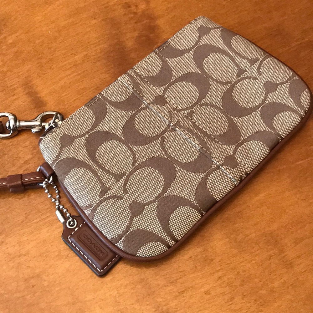 Coach wristlet
